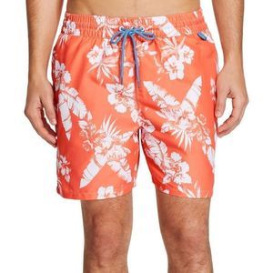 Merona Men's Elastic Waist Camellia Floral Swim Shorts Trunks w/Mesh Lining 2XL